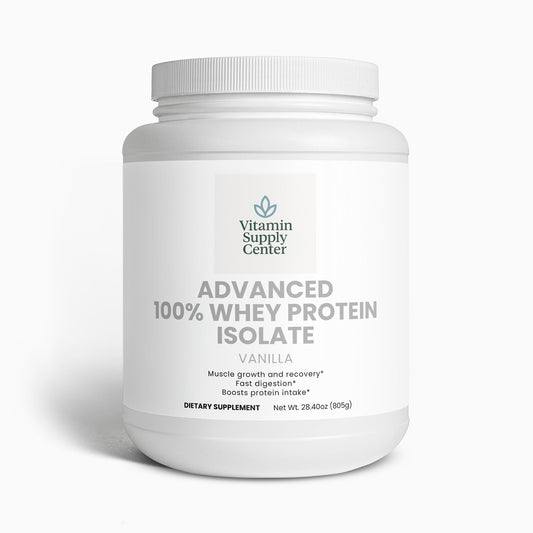 Advanced 100% Whey Protein Isolate (Vanilla)